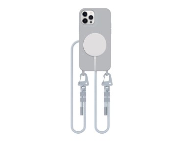 Tech-Protect MagNecklace MagSafe Case for iPhone 12 / 12 Pro - Gray Tech-Protect MagNecklace MagSafe Case for iPhone 12 / 12 Pro - Gray