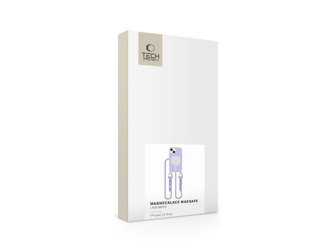 Capa Tech-Protect MagNecklace MagSafe para iPhone 13 MINI - Lavanda