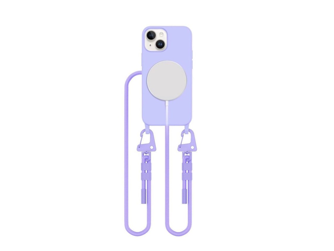 Capa Tech-Protect MagNecklace MagSafe para iPhone 13 MINI - Lavanda