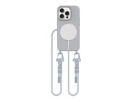Tech-Protect MagNecklace MagSafe iPhone 15 Pro Case - Gray Tech-Protect MagNecklace MagSafe iPhone 15 Pro Case - Gray