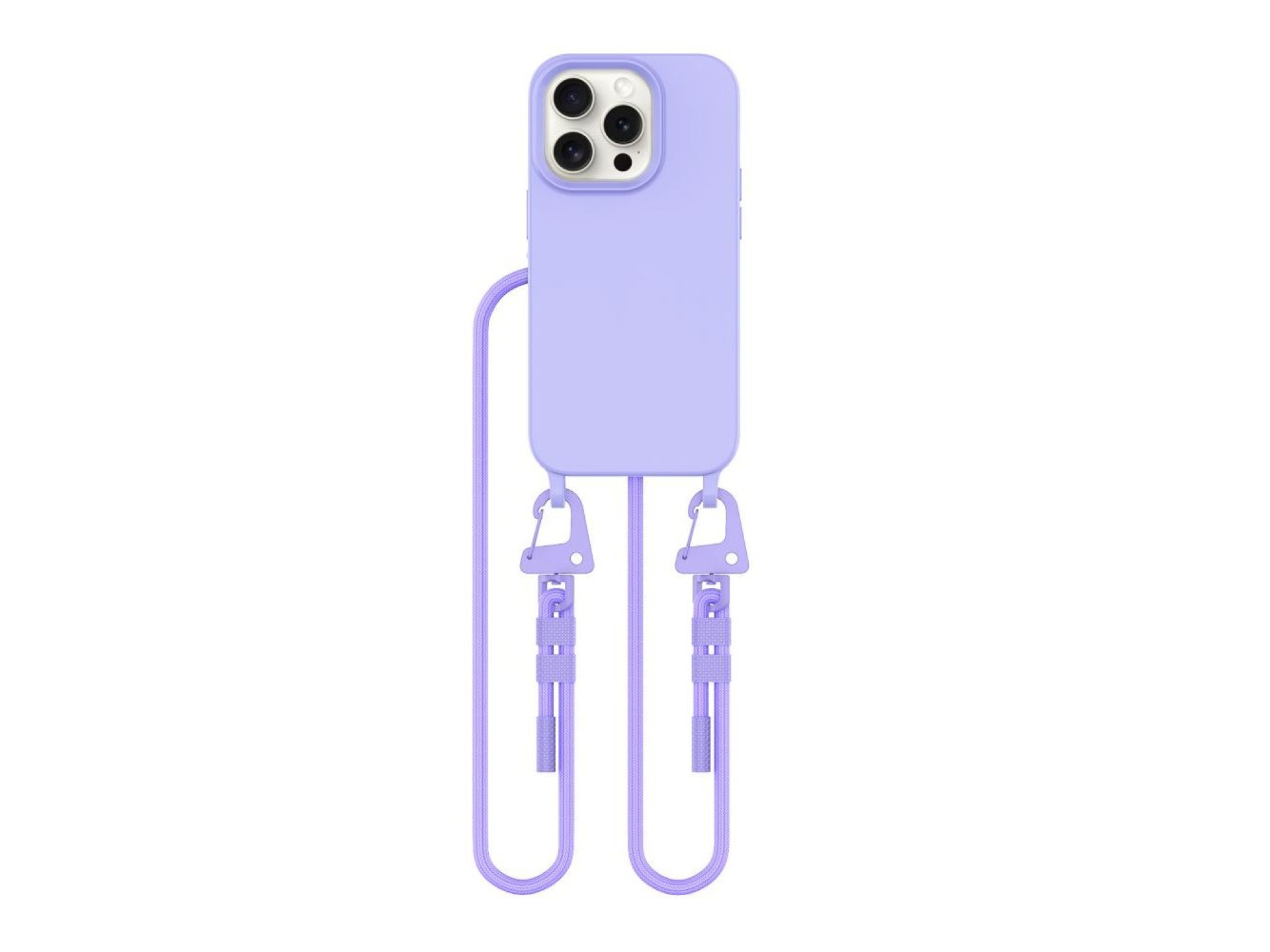 Capa Tech-Protect MagNecklace MagSafe para iPhone 15 Pro - Lavanda