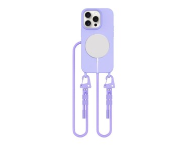 Tech-Protect MagNecklace MagSafe iPhone 15 Pro Case - Lavender Tech-Protect MagNecklace MagSafe iPhone 15 Pro Case - Lavender