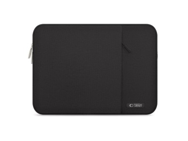 Capa protetora Tech-Protect para laptop de 13 a 14 polegadas - preta