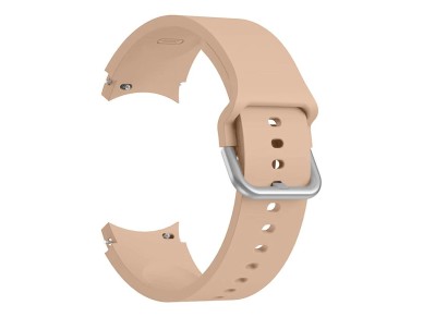 Tech-Protect Silicone Strap for Samsung Galaxy Watch 4 / 5 / 5 Pro / 6 / 7 / FE - Beige Tech-Protect Silicone Strap for Samsung Galaxy Watch 4 / 5 / 5 Pro / 6 / 7 / FE - Beige