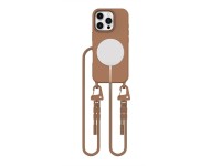 Capa Tech-Protect MagNecklace MagSafe para iPhone 16 Pro - Marrom Capa Tech-Protect MagNecklace MagSafe para iPhone 16 Pro - Marrom