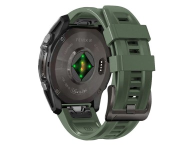 Tech-Protect Silicone Strap for Garmin Fenix 5S / 5S PLUS / 6S / 6S Pro / 7S / 8 (43MM) - Green Tech-Protect Silicone Strap for Garmin Fenix 5S / 5S PLUS / 6S / 6S Pro / 7S / 8 (43MM) - Green