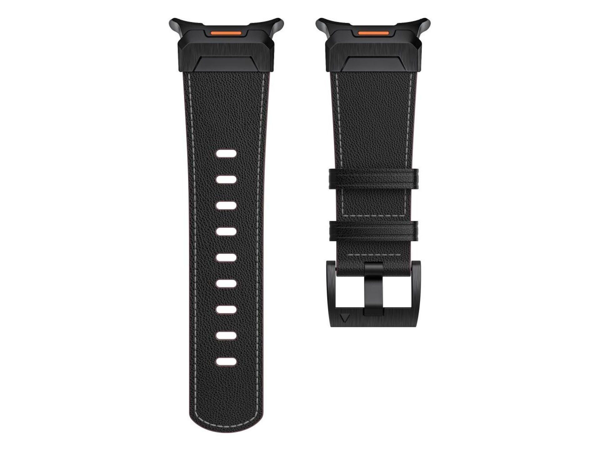 Correa de cuero Tech-Protect Delta Pro para Samsung Galaxy Watch Ultra (47 mm) - Negra