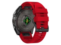 Tech-Protect Silicone Line Strap for Garmin Fenix 5X / 5X Plus / 6X / 6X Pro / 7X / 8 (51 mm) - Red Tech-Protect Silicone Line Strap for Garmin Fenix 5X / 5X Plus / 6X / 6X Pro / 7X / 8 (51 mm) - Red
