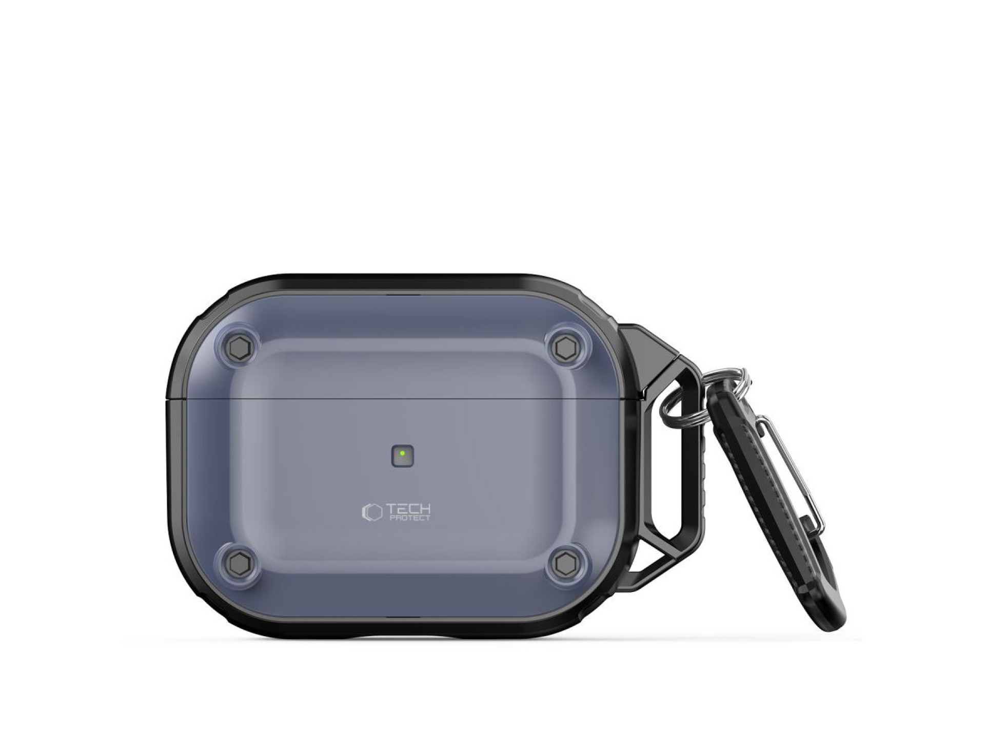 Funda Tech-Protect Rough Hook con mosquetón para Apple AirPods Pro 1/2 - Azul