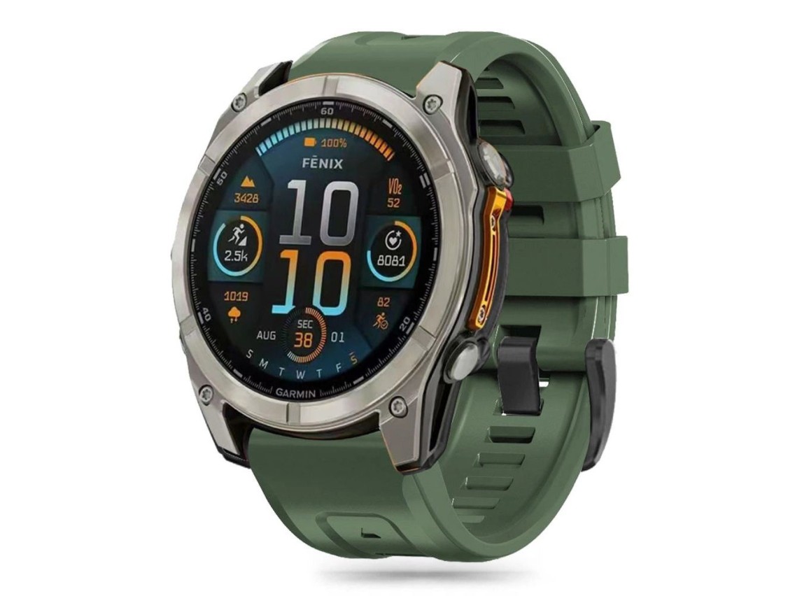 Correa de silicona Tech-Protect para Garmin Fenix ??5S / 5S PLUS / 6S / 6S Pro / 7S / 8 (43 mm) - Ve