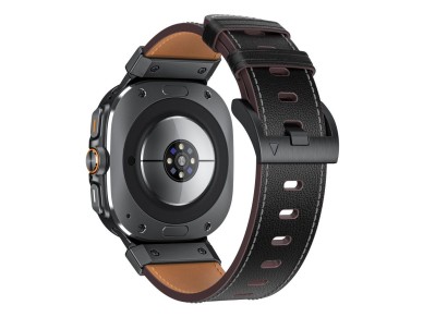 Tech-Protect Delta Pro Leather Strap for Samsung Galaxy Watch Ultra (47mm) - Black Tech-Protect Delta Pro Leather Strap for Samsung Galaxy Watch Ultra (47mm) - Black