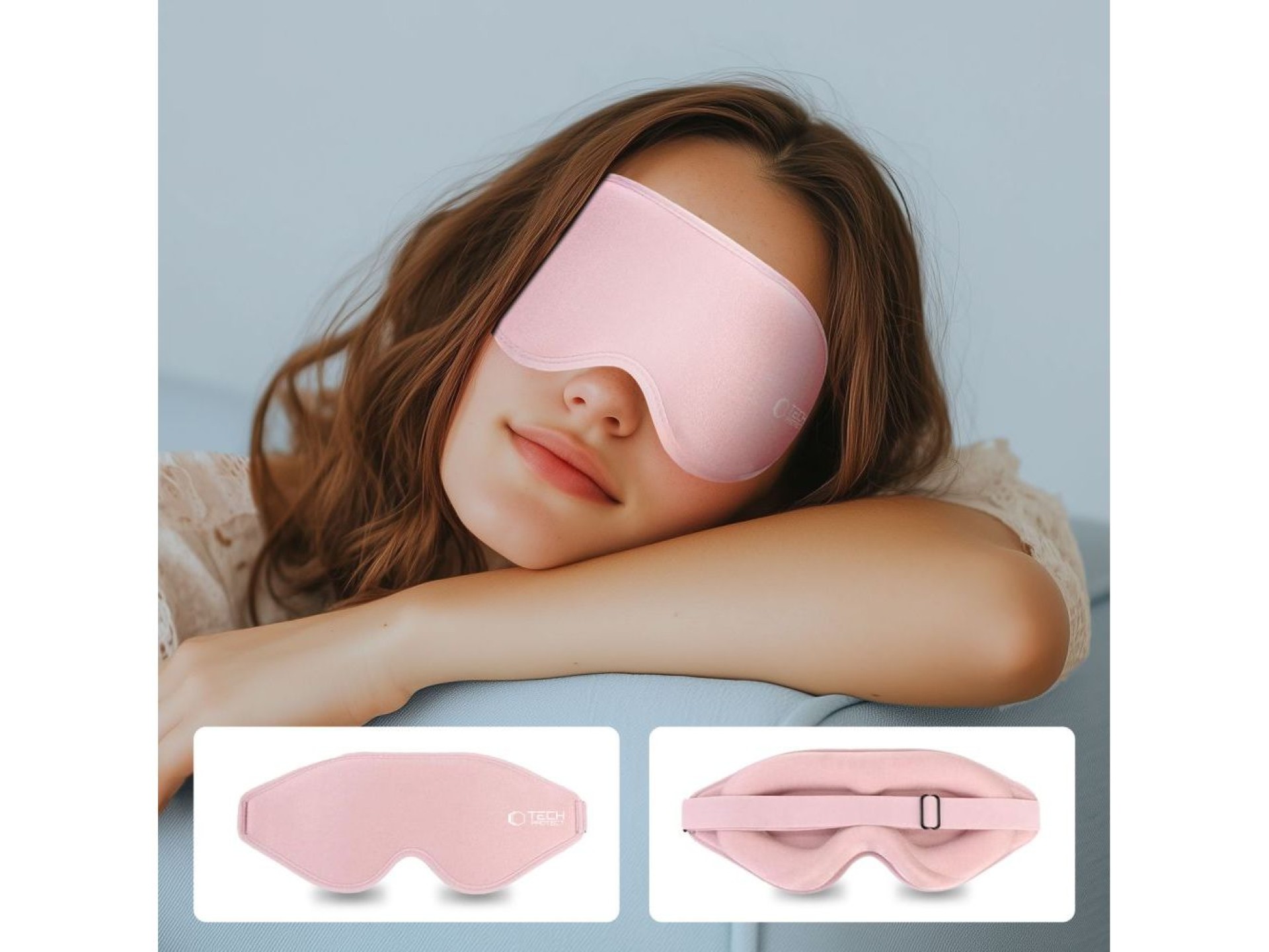 Máscara de dormir Tech-Protect Eyeshade - Rosa
