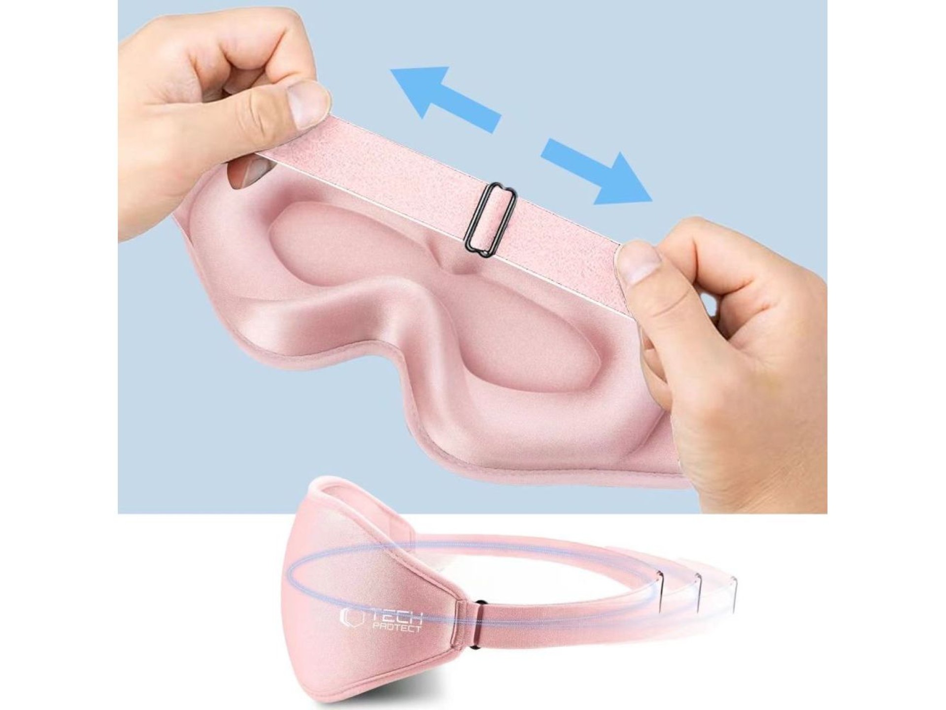 Máscara de dormir Tech-Protect Eyeshade - Rosa