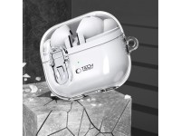 Funda Tech-Protect FlexAir con mosquetón para Samsung Galaxy Buds 3 / 3 Pro - Transparente Funda Tech-Protect FlexAir con mosquetón para Samsung Galaxy Buds 3 / 3 Pro - Transparente