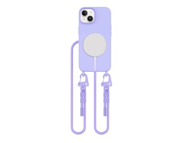 Tech-Protect MagNecklace MagSafe iPhone 15 Case - Lavender Tech-Protect MagNecklace MagSafe iPhone 15 Case - Lavender