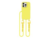 Tech-Protect MagNecklace MagSafe Case with Lanyard for iPhone 16 Pro Max - Yellow Tech-Protect MagNecklace MagSafe Case with Lanyard for iPhone 16 Pro Max - Yellow