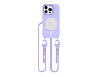 Funda Tech-Protect MagNecklace MagSafe con cordón para iPhone 16 Pro - Morado Funda Tech-Protect MagNecklace MagSafe con cordón para iPhone 16 Pro - Morado