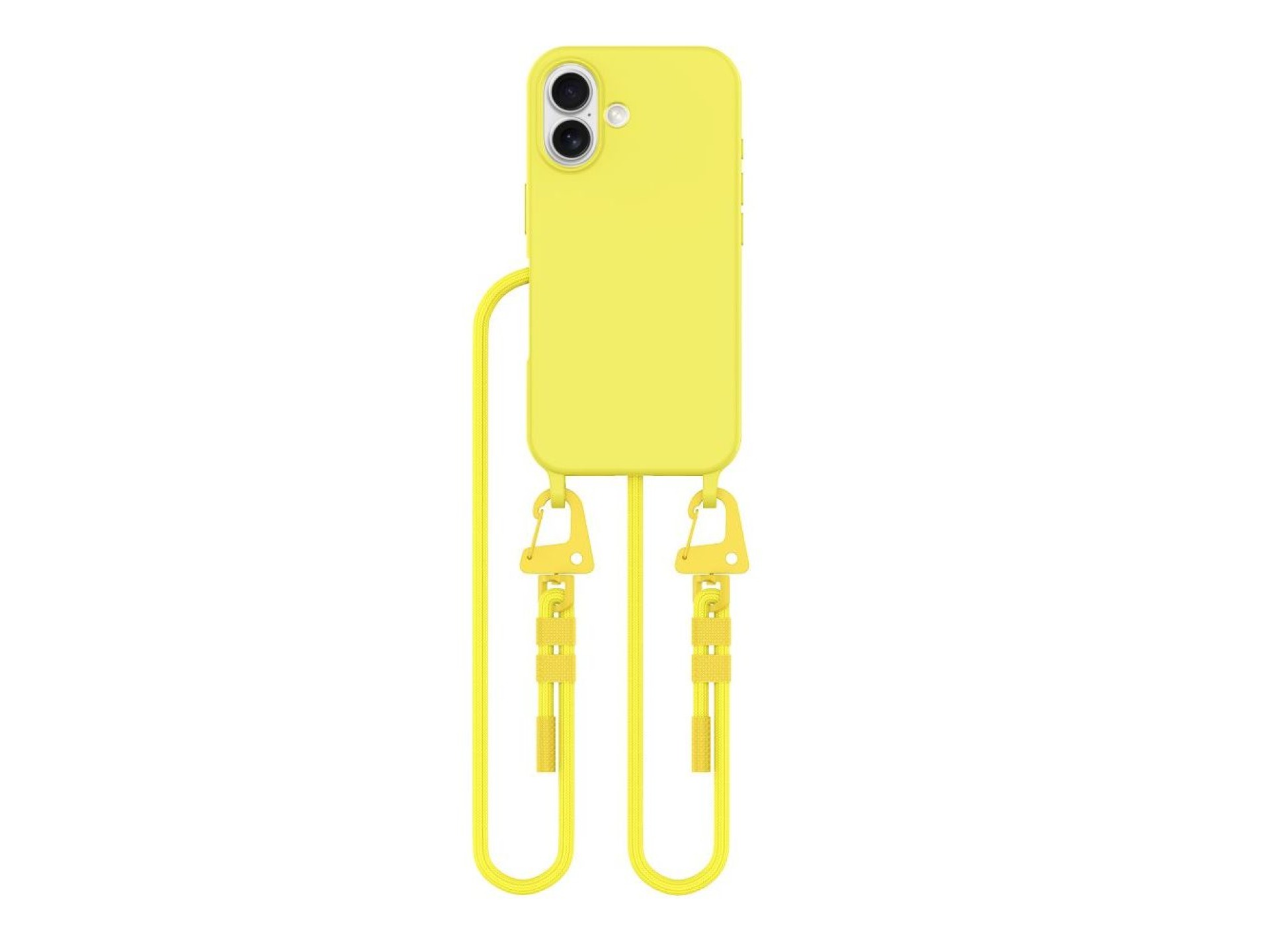 Tech-Protect MagNecklace MagSafe Case with Lanyard for iPhone 16 - Yellow