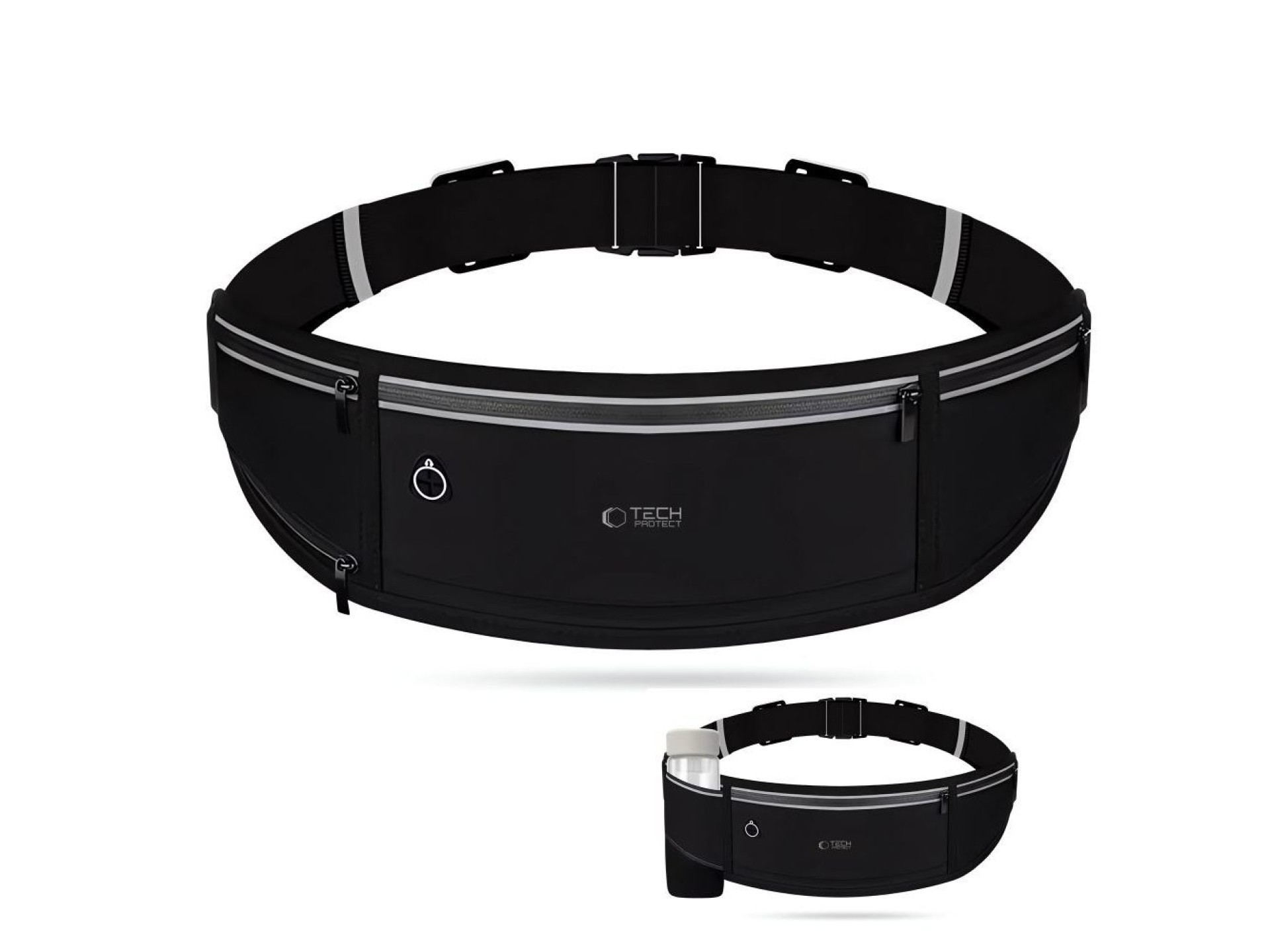 Riñonera deportiva universal Tech-Protect M3 - Negra
