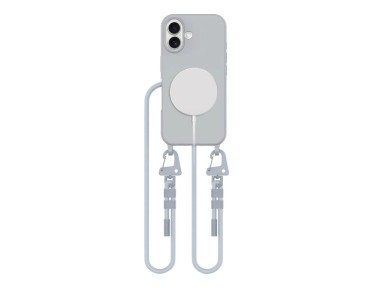 Tech-Protect MagNecklace MagSafe iPhone 16 Case - Gray Tech-Protect MagNecklace MagSafe iPhone 16 Case - Gray