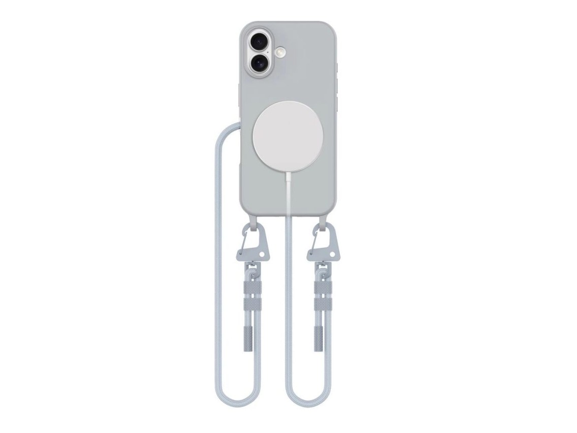 Tech-Protect MagNecklace MagSafe iPhone 16 Case - Gray