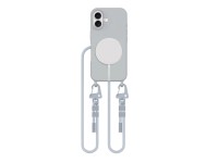 Tech-Protect MagNecklace MagSafe iPhone 16 Case - Gray Tech-Protect MagNecklace MagSafe iPhone 16 Case - Gray