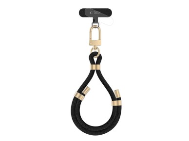Tech-Protect C4S Rope Wrist Strap - black Tech-Protect C4S Rope Wrist Strap - black