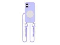 Tech-Protect MagNecklace MagSafe Case with Lanyard for iPhone 16 - Purple Tech-Protect MagNecklace MagSafe Case with Lanyard for iPhone 16 - Purple