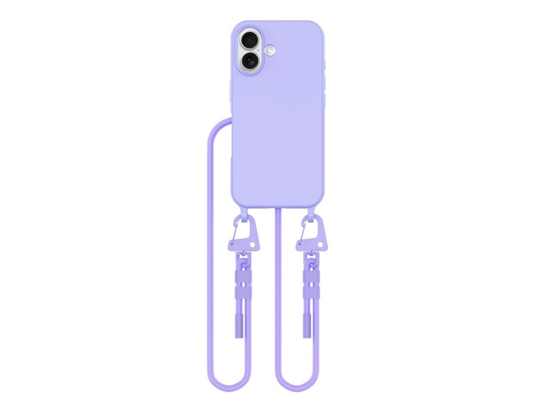 Tech-Protect MagNecklace MagSafe Case with Lanyard for iPhone 16 - Purple