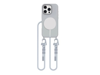 Funda Tech-Protect MagNecklace MagSafe con cordón para iPhone 16 Pro Max - Gris Funda Tech-Protect MagNecklace MagSafe con cordón para iPhone 16 Pro Max - Gris