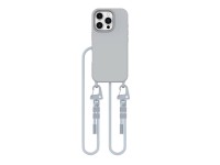Capa Tech-Protect MagNecklace MagSafe com cordão para iPhone 16 Pro Max - Cinza Capa Tech-Protect MagNecklace MagSafe com cordão para iPhone 16 Pro Max - Cinza