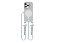 Funda Tech-Protect MagNecklace MagSafe con cordón para iPhone 16 Pro - Gris Funda Tech-Protect MagNecklace MagSafe con cordón para iPhone 16 Pro - Gris