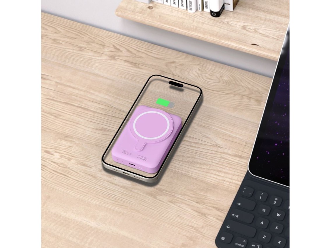 Tech-Protect LifeMag MagSafe PB11 10000mAh Power Bank - Pink