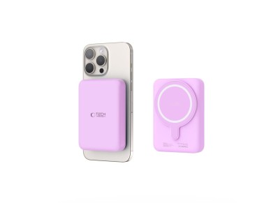 Bater�a externa Tech-Protect LifeMag MagSafe PB11 de 10000 mAh - Rosa