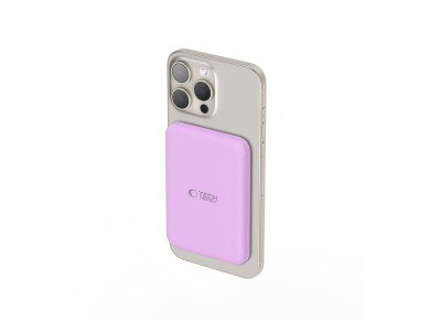 Bater�a externa Tech-Protect LifeMag MagSafe PB10 de 5000 mAh - Rosa
