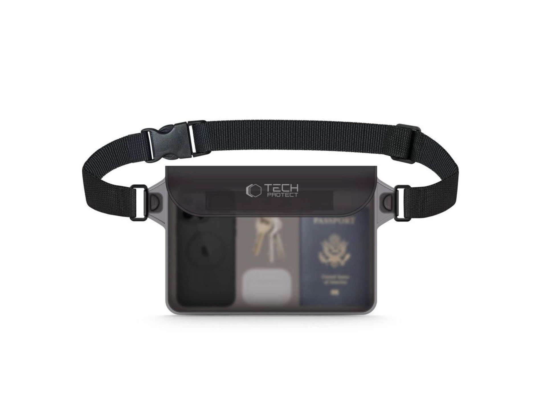 Bolsa impermeável Tech-Protect UWP10 - Preta
