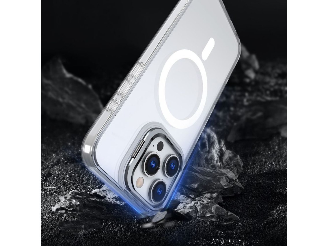 Tech-Protect MagStand MagSafe iPhone 16 Case - Clear
