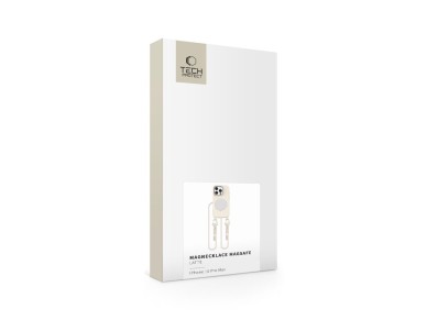 Capa Tech-Protect MagNecklace MagSafe para iPhone 16 Pro Max - Bege