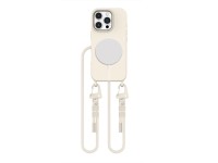 Tech-Protect MagNecklace MagSafe iPhone 16 Pro Case - Beige Tech-Protect MagNecklace MagSafe iPhone 16 Pro Case - Beige