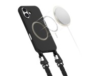 Capa Tech-Protect MagNecklace MagSafe para iPhone 16 - Preta Capa Tech-Protect MagNecklace MagSafe para iPhone 16 - Preta
