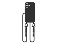 Capa Tech-Protect MagNecklace MagSafe para iPhone 16 - Preta Capa Tech-Protect MagNecklace MagSafe para iPhone 16 - Preta