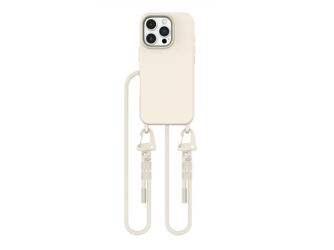 Tech-Protect MagNecklace MagSafe iPhone 16 Pro Case - Beige