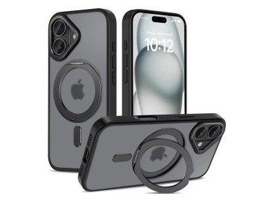 Tech-Protect MagRing MagSafe case for iPhone 16 - translucent Tech-Protect MagRing MagSafe case for iPhone 16 - translucent