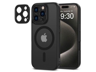 Tech-Protect MagCam MagSafe iPhone 16 Pro Max Case - Semi-Transparent Tech-Protect MagCam MagSafe iPhone 16 Pro Max Case - Semi-Transparent
