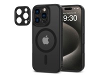 Capa Tech-Protect MagCam MagSafe para iPhone 16 Pro - Semitransparente Capa Tech-Protect MagCam MagSafe para iPhone 16 Pro - Semitransparente