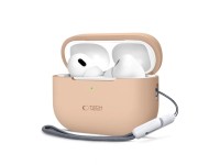 Tech-Protect Silicone Case for Apple AirPods Pro 1 / 2 - Beige Tech-Protect Silicone Case for Apple AirPods Pro 1 / 2 - Beige