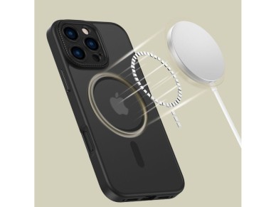 Tech-Protect MagCam MagSafe iPhone 16 Pro Max Case - Semi-Transparent Tech-Protect MagCam MagSafe iPhone 16 Pro Max Case - Semi-Transparent