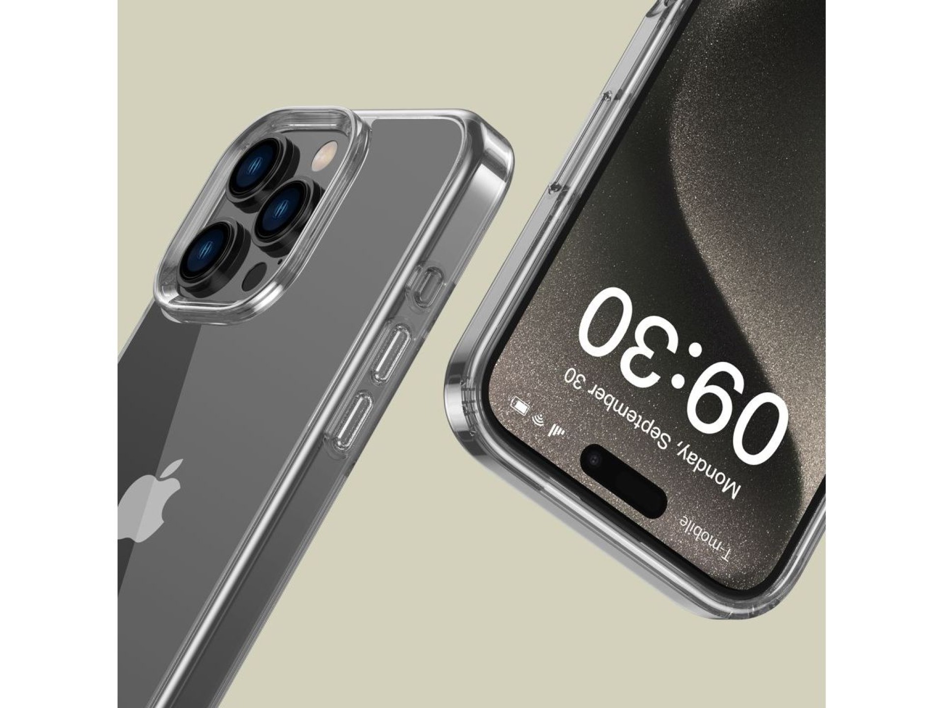 Tech-Protect FlexAir Hybrid iPhone 16 Pro Max Case - Clear
