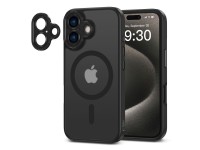 Capa Tech-Protect MagCam MagSafe para iPhone 16 - Semitransparente Capa Tech-Protect MagCam MagSafe para iPhone 16 - Semitransparente