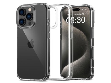 Tech-Protect FlexAir Hybrid iPhone 16 Pro Max Case - Clear Tech-Protect FlexAir Hybrid iPhone 16 Pro Max Case - Clear